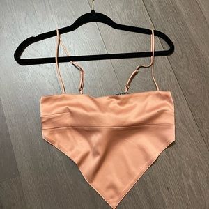 Danielle Bernstein handkerchief top